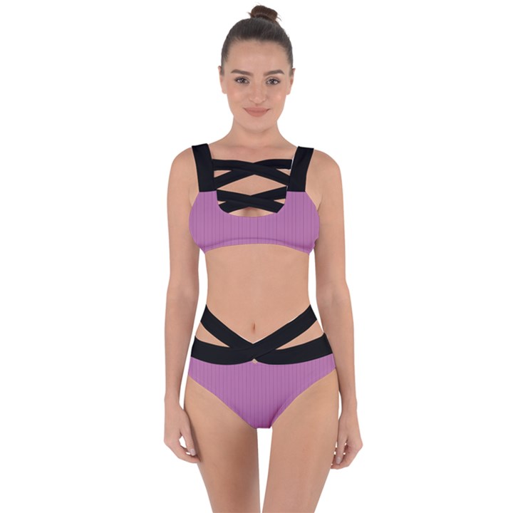 Bodacious Pink - Bandaged Up Bikini Set 