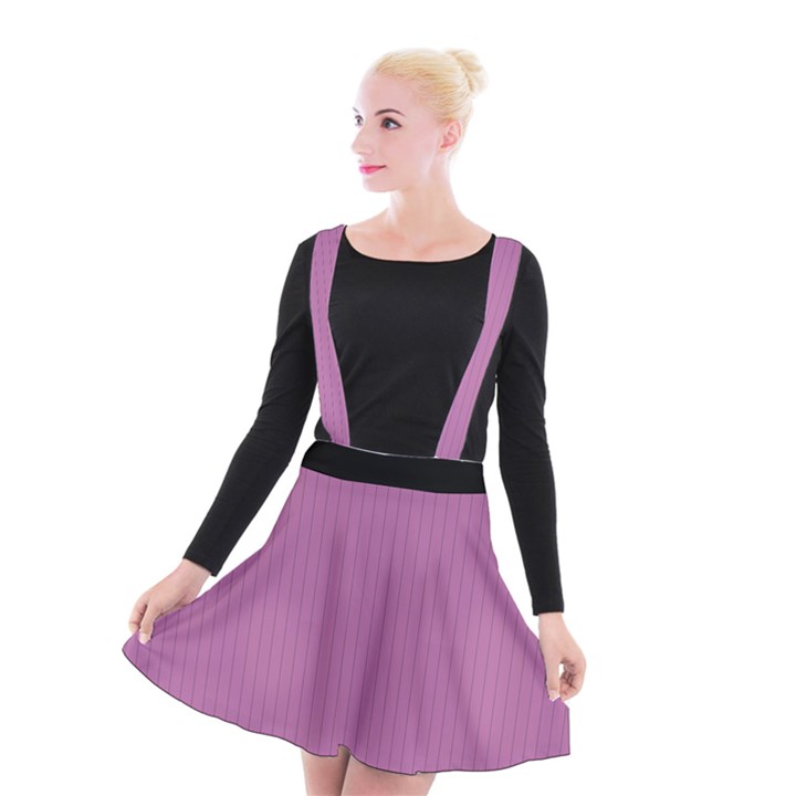 Bodacious Pink - Suspender Skater Skirt