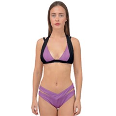 Bodacious Pink - Double Strap Halter Bikini Set by FashionLane