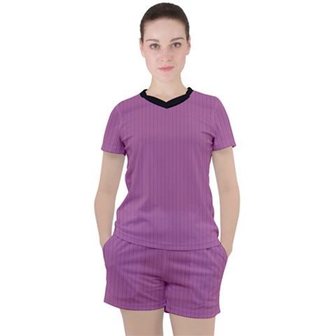 Bodacious Pink - Women s Tee And Shorts Set by FashionLane