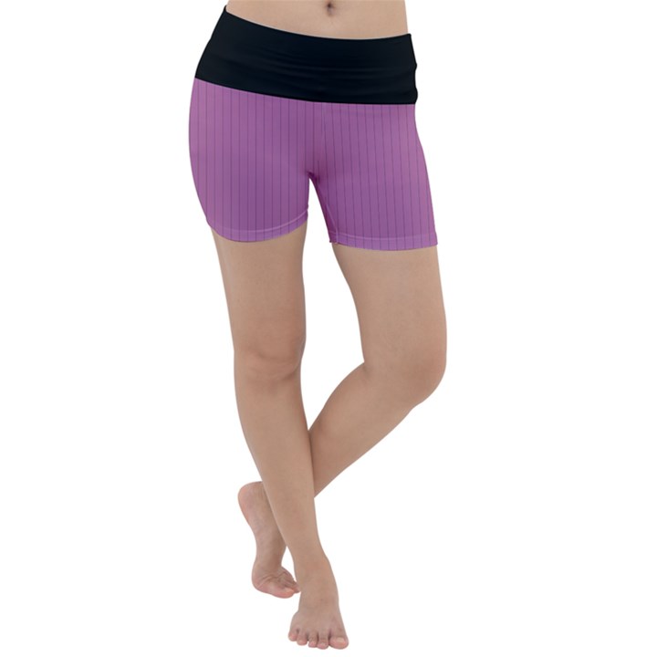 Bodacious Pink - Lightweight Velour Yoga Shorts