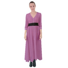 Bodacious Pink - Button Up Maxi Dress by FashionLane