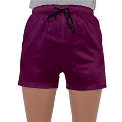 Boysenberry Purple - Sleepwear Shorts by FashionLane