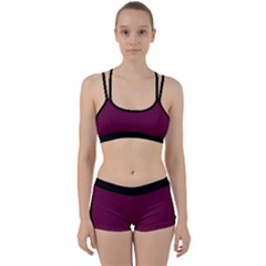 Boysenberry Purple - Perfect Fit Gym Set by FashionLane