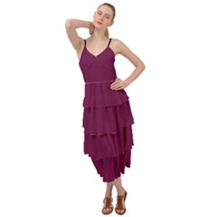 Boysenberry Purple - Layered Bottom Dress by FashionLane