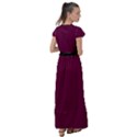 Boysenberry Purple - Flutter Sleeve Maxi Dress View2