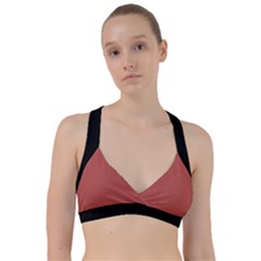 Blush Red - Sweetheart Sports Bra by FashionLane