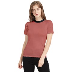 Blush Red - Women s Short Sleeve Rash Guard