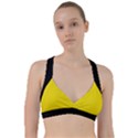 Bumblebee Yellow - Sweetheart Sports Bra View1