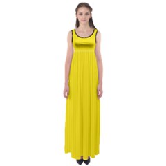 Bumblebee Yellow - Empire Waist Maxi Dress by FashionLane