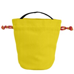 Bumblebee Yellow - Drawstring Bucket Bag by FashionLane