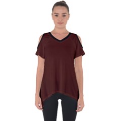 Bean Black - Cut Out Side Drop Tee by FashionLane