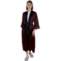 Bean Black - Maxi Satin Kimono View1