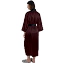 Bean Black - Maxi Satin Kimono View2