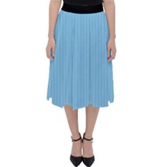 Baby Blue - Classic Midi Skirt by FashionLane