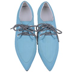 Baby Blue - Pointed Oxford Shoes by FashionLane