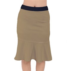 Bronze Mist - Short Mermaid Skirt by FashionLane