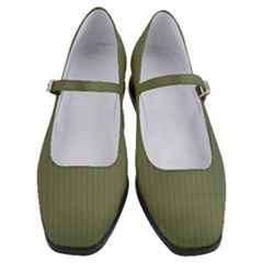 Calliste Green - Women s Mary Jane Shoes