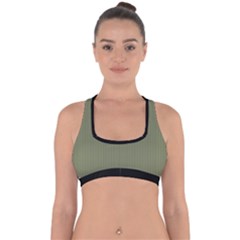 Calliste Green - Cross Back Hipster Bikini Top  by FashionLane