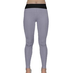 Coin Grey - Classic Yoga Leggings by FashionLane