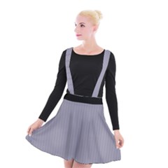 Coin Grey - Suspender Skater Skirt by FashionLane