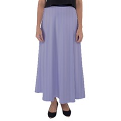 Coin Grey - Flared Maxi Skirt by FashionLane