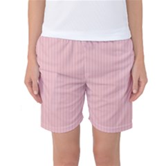 Baby Pink - Women s Basketball Shorts by FashionLane