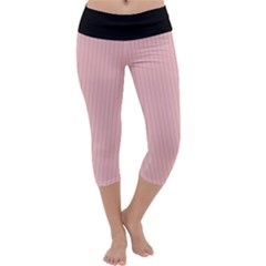 Baby Pink - Capri Yoga Leggings by FashionLane