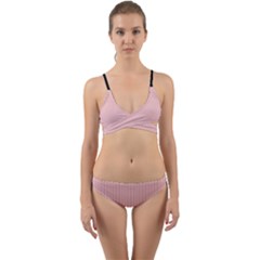 Baby Pink - Wrap Around Bikini Set by FashionLane