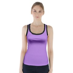 Floral Purple - Racer Back Sports Top by FashionLane