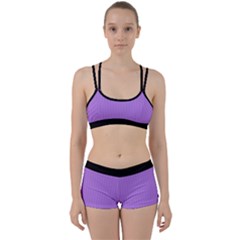 Floral Purple - Perfect Fit Gym Set by FashionLane