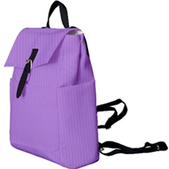 Floral Purple - Buckle Everyday Backpack by FashionLane