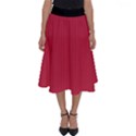 French Raspberry Red - Perfect Length Midi Skirt View1