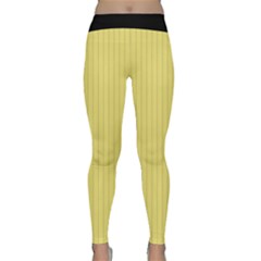 Harvest Gold - Classic Yoga Leggings by FashionLane