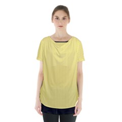 Harvest Gold - Skirt Hem Sports Top by FashionLane