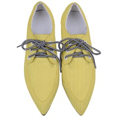 Harvest Gold - Pointed Oxford Shoes by FashionLane