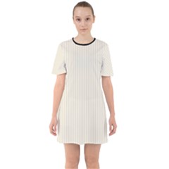 Magnolia White - Sixties Short Sleeve Mini Dress by FashionLane