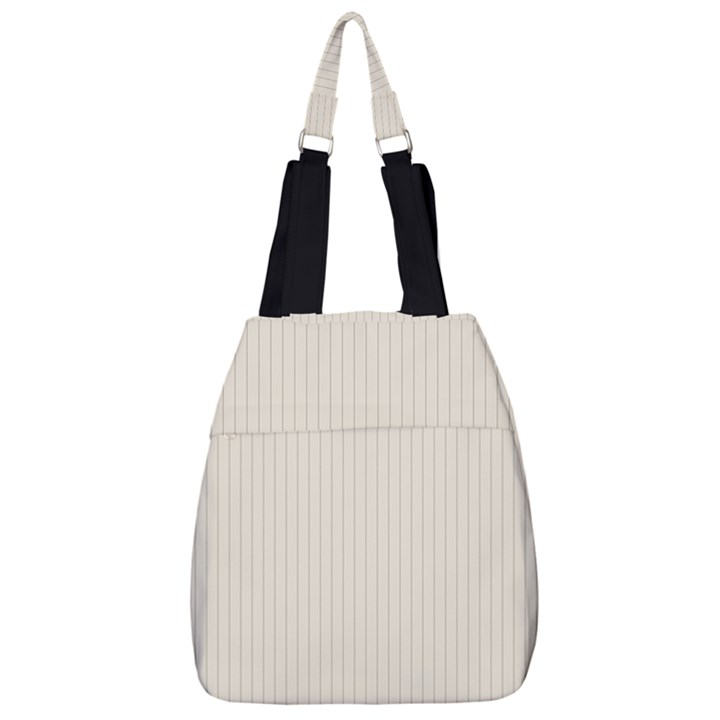 Magnolia White - Center Zip Backpack