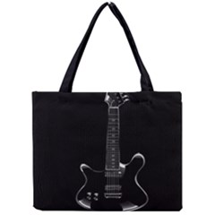 Fractal Guitar Mini Tote Bag by Sparkle