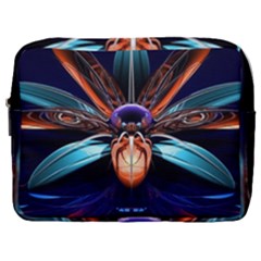 Fractal Flower Make Up Pouch (large)