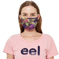 Fractal Flower Cloth Face Mask (adult) by Sparkle