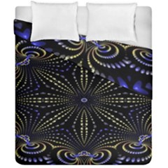 Fractal Mandale Duvet Cover Double Side (california King Size) by Sparkle