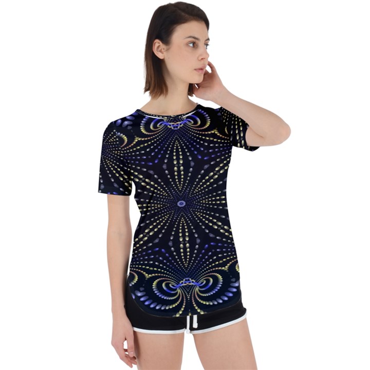 Fractal Mandale Perpetual Short Sleeve T-Shirt