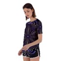 Fractal Mandale Perpetual Short Sleeve T-Shirt View2