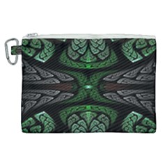 Fractal Illusion Canvas Cosmetic Bag (xl) by Sparkle