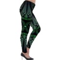 Fractal Illusion Lightweight Velour Leggings View4