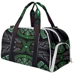 Fractal Illusion Burner Gym Duffel Bag by Sparkle