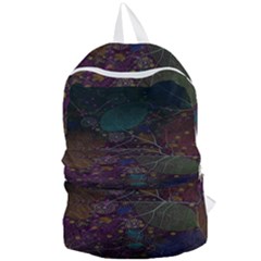 Fractal Leafs Foldable Lightweight Backpack by Sparkle