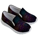 Fractal Leafs Kids Lightweight Slip Ons View3