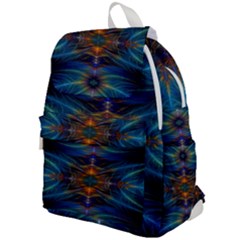 Fractal Flower Top Flap Backpack by Sparkle